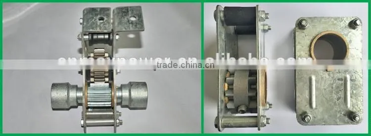 rack and pinion for greenhouse ventilation