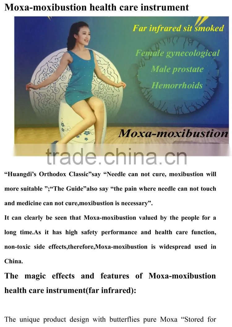 Sitting far infrared fumigating instrument for relieving scapulohumeral periarthritis
