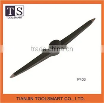 small garden steel pickaxe