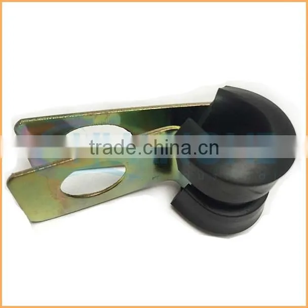 China manufacture best quality factory rubber coated pipe clamp
