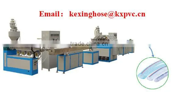 High automation production line for pvc fiber reinforced hose