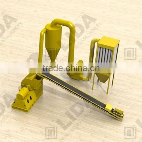 LIDA 5-6 T/H Wood biomass production line with high-quality and CE