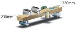 MBQ633C wood four sides planer mainly do wood house