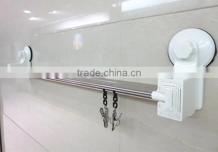 Foldable Stainless Steel Bathroom Towel Shelf Rack