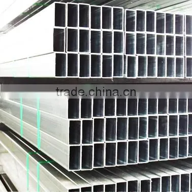 100*150*5.5 hot dipped galvanized erw pipe