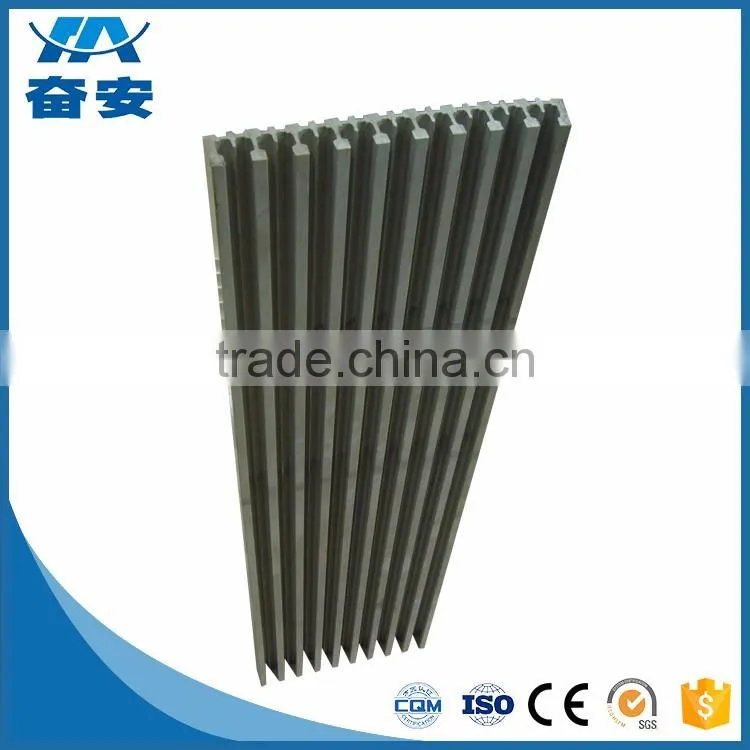 Modular aluminium extrusion profile for conveyor belt