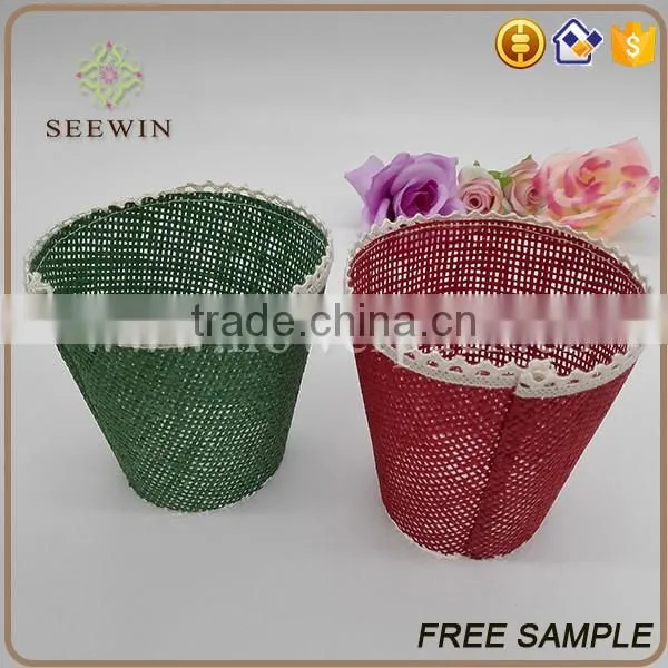 home decor pp mesh material indoor plant pot covers