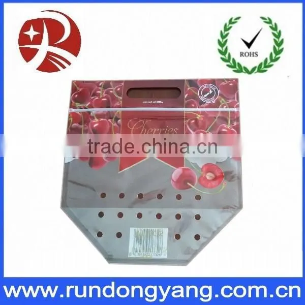 Slider zipper fruit packaging bag