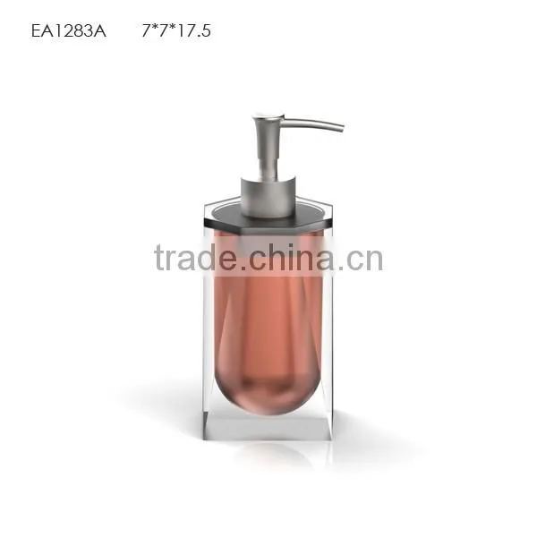 New designed clear acrylic bathroom accessories for hotel balfour suites