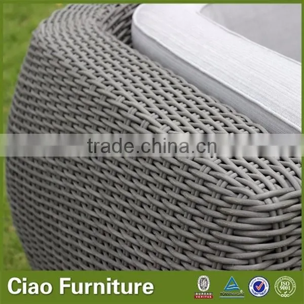 Outdoor PE rattan furniture hotel furniture for project