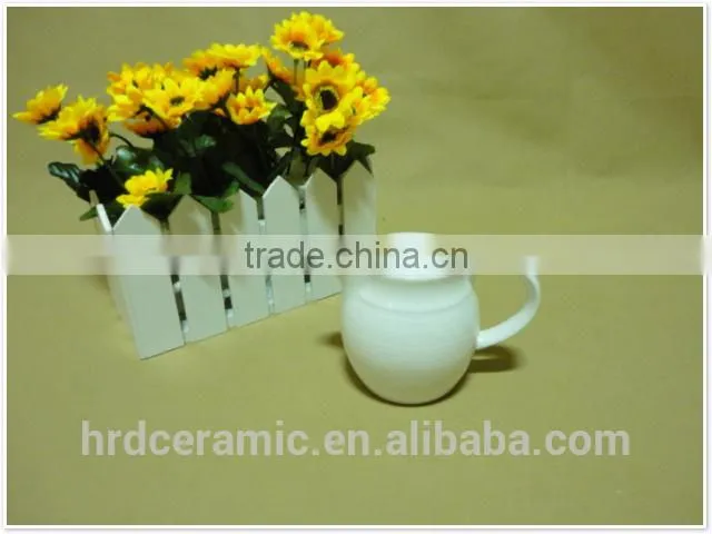 Cheap High Quality Products promotion plain ceramic milk pot