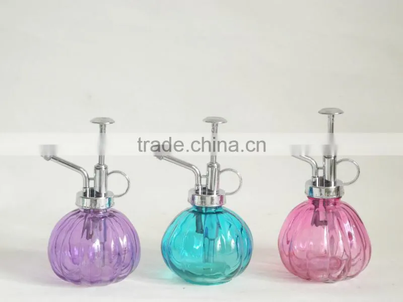 liquid water perfume soap glass spray bottle with plastic spray cap