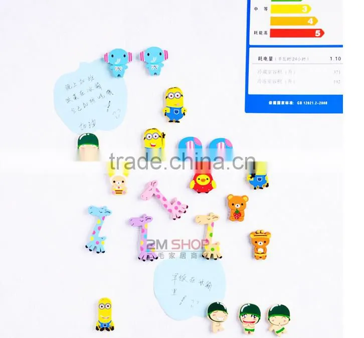 Special custom fish shape Wooden wall stickers