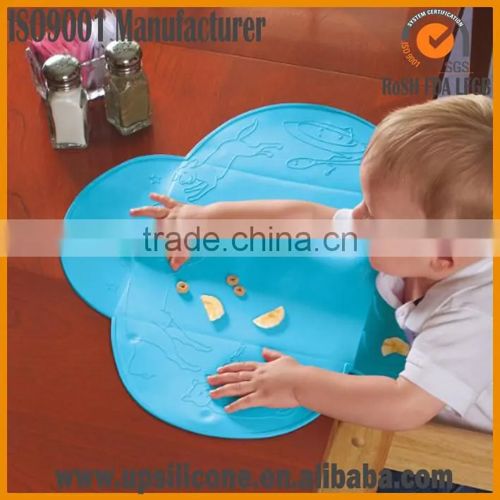 Durable Waterproof Portable Infant Tiny Diner Placemat for Baby Feeding