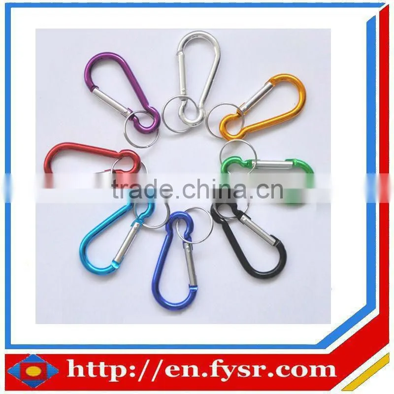 colorful aluminum carabiner(aluminum carabiner)