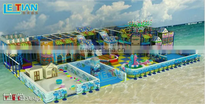 Naughty castle,kid's center,kid's indoor playground LT-1015A