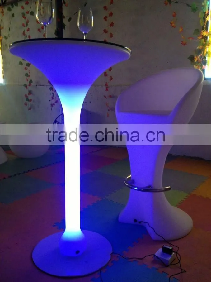 Led Lounge Furniture / Led Small Table