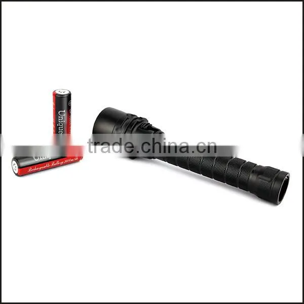 DT3 3000Lumens 3xcree XM-L2 T6 led 30 watt professional diving flashlight