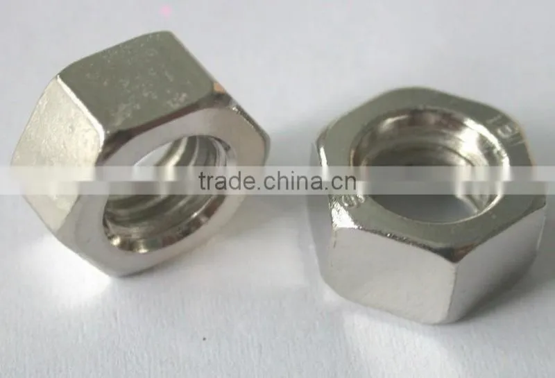 DIN 934 galvanized steel hexagonal nut