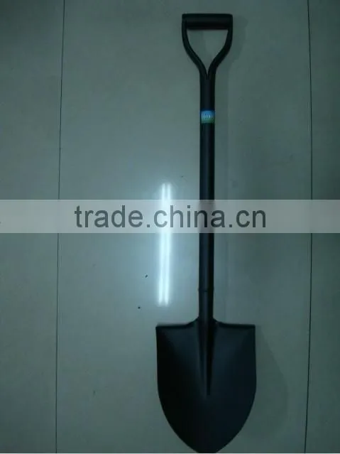 Agricultural Farming Tools Square Steel Shovel with Steel Handle