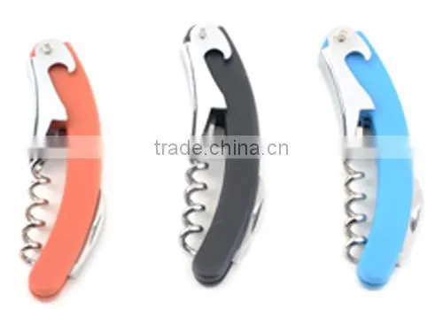 A45-SF0001 Durable Can Opener Black Color Wine Bottle Opener