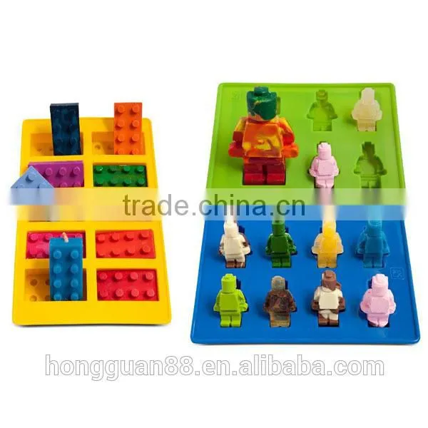 Fashion food grade eco-friendly fruite shape silicone ice cube tray