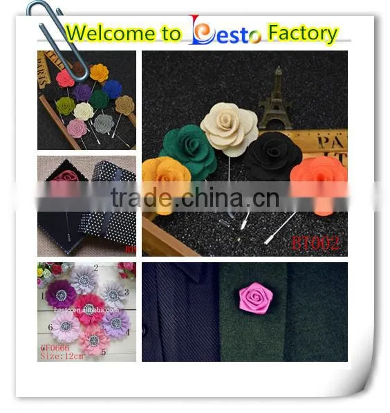 CF1104 Antique ribbon chiffon fabric bow tie for accesssories