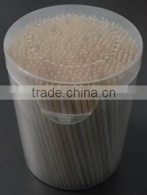 hard clear plastic toothpick dispenser holder