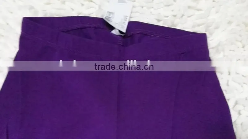 Girl's apparel high quality comfortable legging pants stocklots