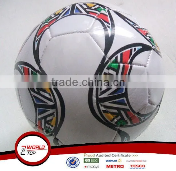 Size 5 Machine stitched PVC football
