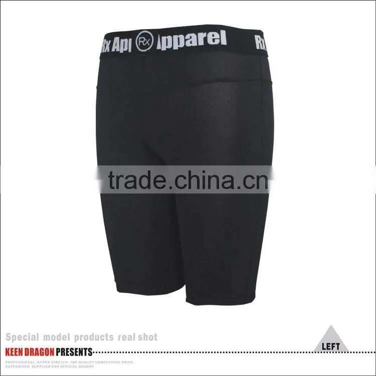 OEM High Quality Paper Print Mens Woven Gym Shorts Tight Mma Shorts