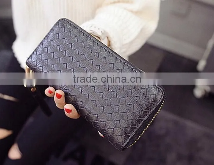 2016 new cheap sale western pu leather ladies wallets