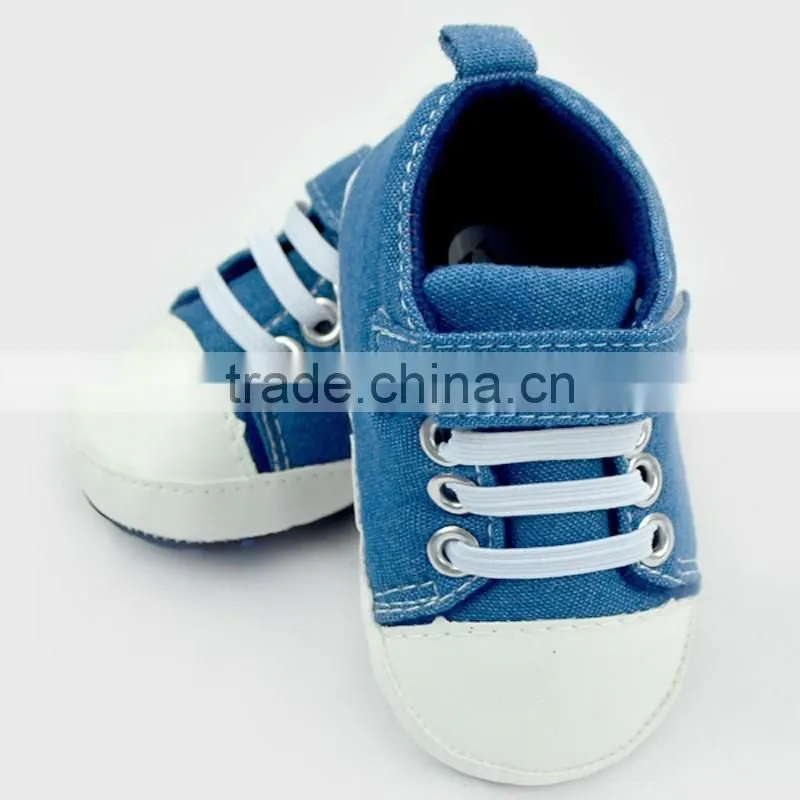 Wholesale Newborn Crib Shoes Baby Shoes Toddlers Soft Shoes Adhesive Straps