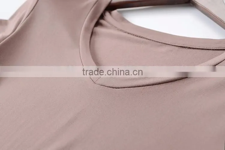 high quality promotional custom design short sleeve cheap plain blank t-shirt women