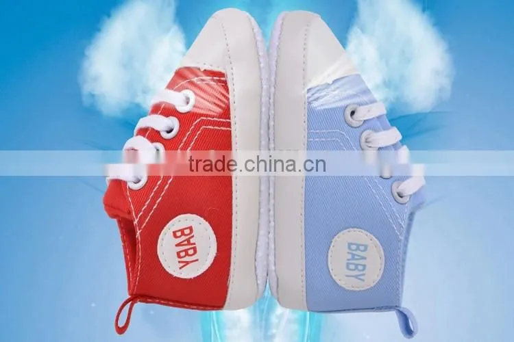 Wholesale baby canvas sports shoes