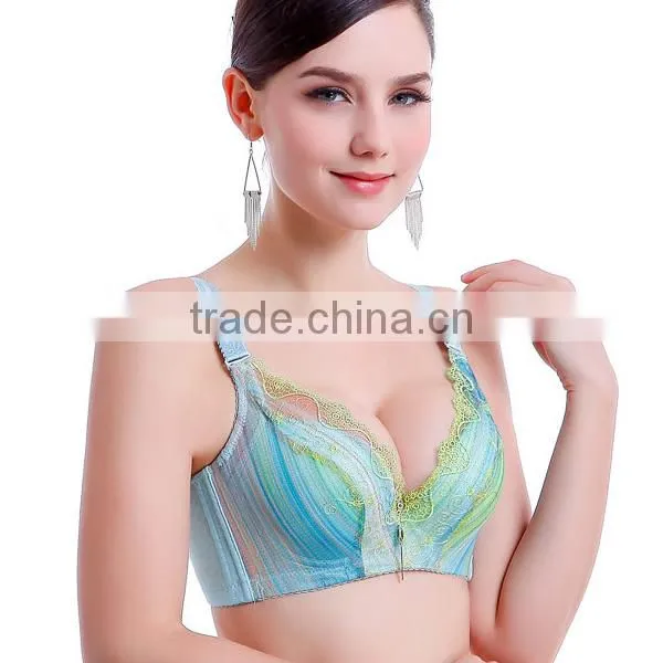 2015 new arrival hot selling Nylon & Spandex Push-up Bra