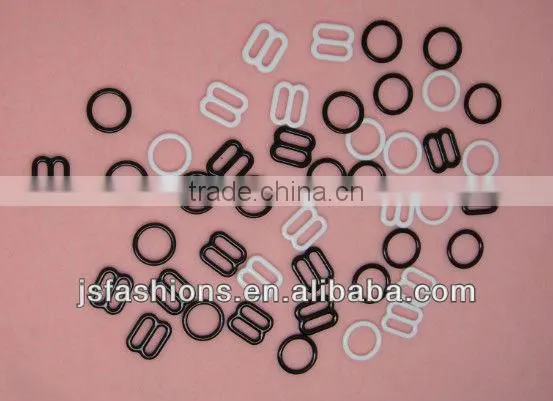 Heart shape metal anti-slippery bra strap hooks and eyes (JS-CR-35)