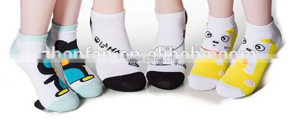 pretty bow tie design cotton women socks