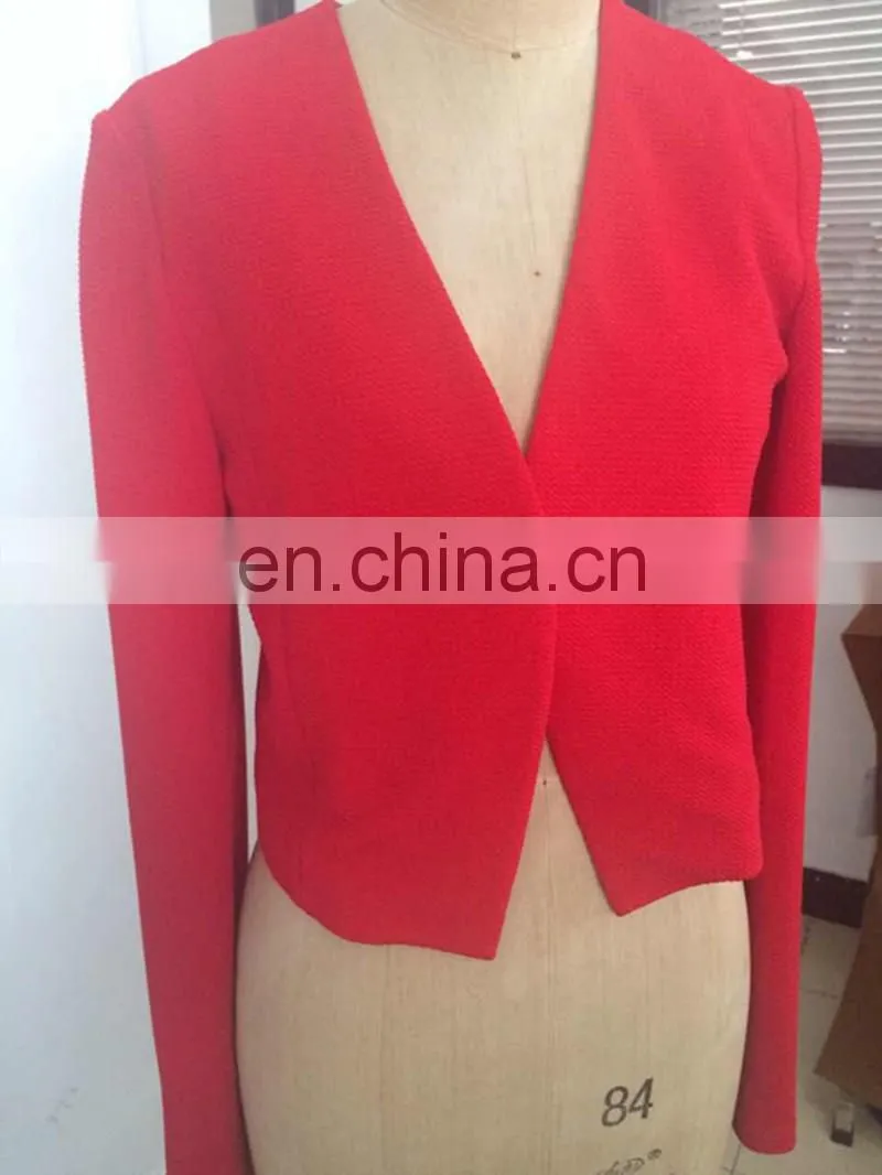 Wholesale 2016 Women Autumn-Summer Stitching Short Coat Women Jacket