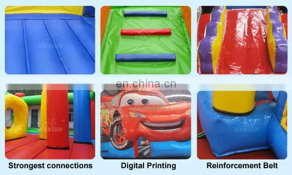Spider man inflatable jumping combo, high quality bouncers winsun inflatables