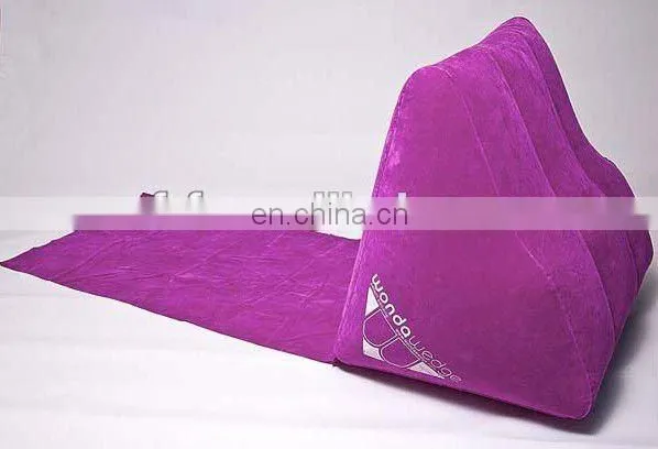 2016 hot-selling Wicked Wedge/Inflatable Backrest Pillow/Inflatable Wedge Back Support Pillow/Beach wedge backrest pillow