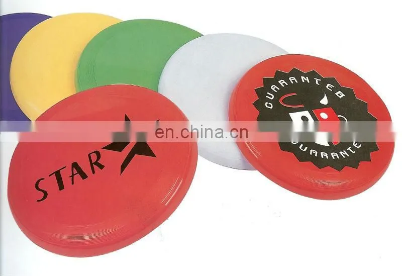 Advertising round ring outdoor plastic flying frisbee