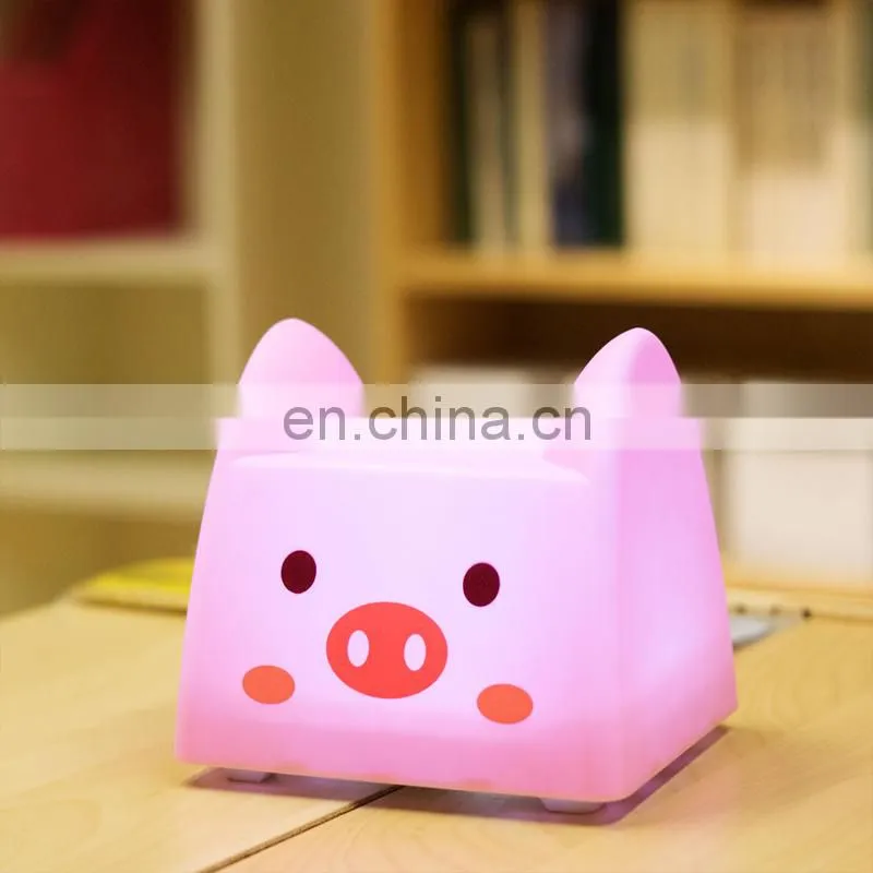 Cute Animal Cartoon Design USB Rechargeable Patted Lights