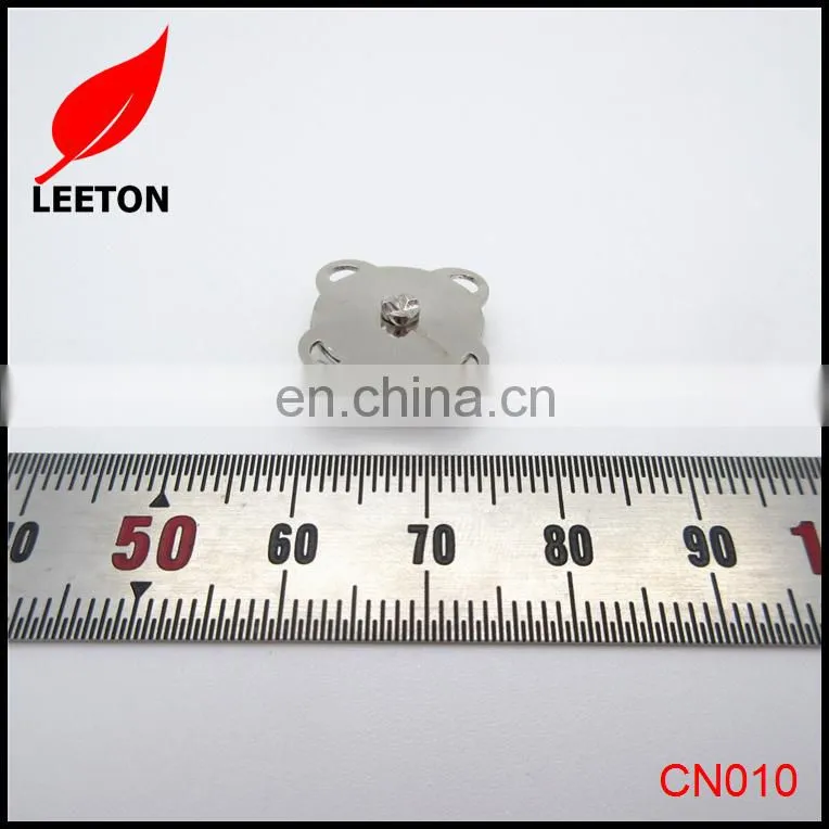 Dongguan supply rectangle sewing mangetic button