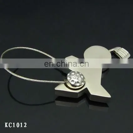 Play Golf Style Metal Key Ring