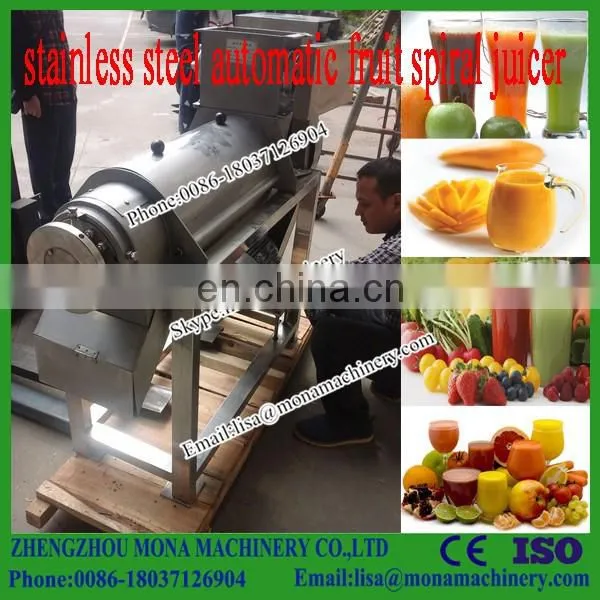 Automatic pineapple pulp extractor/passion fruit peeling juice extracting machine/dragon fruit peeler extractor machine