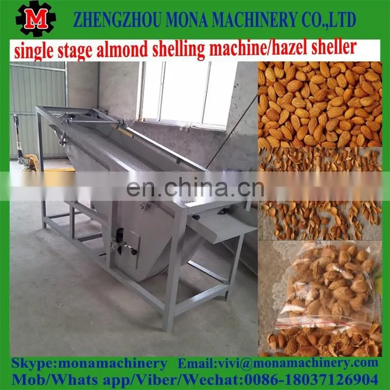 food grade stainless steel almond dehuller machines/pistachio sheller/almond hazelnut shell separator