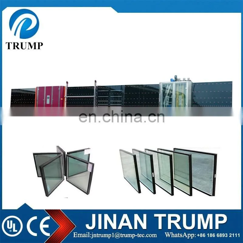 High Quality Horizontal Glass automatic washing drying machine