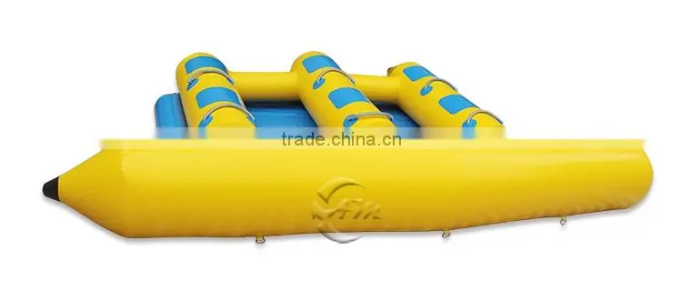 high quality 0.9mmPVC inflatable flying towables flying fish