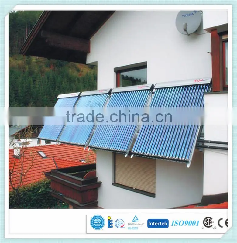 Green energy vacuum tube solar super collector ( CE, CCC, ISO9001, SRCC, Solar Keyma